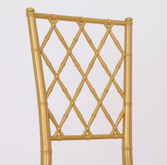 gold color cross back Diamond back chair Chiavari Chair for Event, Rental or Dining Room