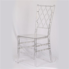 Transparent / Clear Diamond Chiavari Chair for Event, Rental or Dining Room