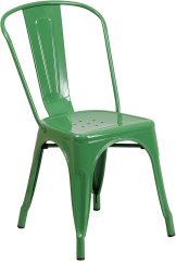 Cafe Marais Metal Tolix Chair Metal Frame Restaurant Metal Industrial Dining Chairs Stackable Tolix Chair Stackable