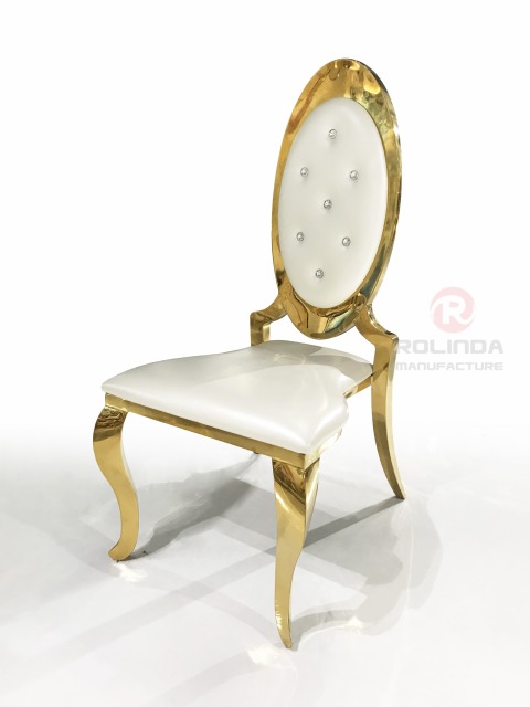 Height Swivel in White Faux Leather and Brushed Stainless Steel Finish Chair