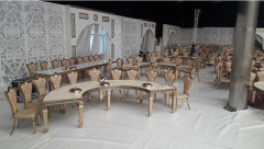 Gold Party Chair for Wedding Event Stainless Steel European Champagne Chair