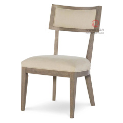 Rectangular back chair