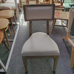 Rectangular back chair