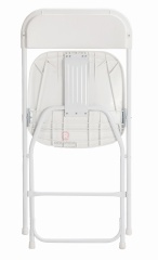 High quality folding beach outdoor office chair White HDPE folding chair