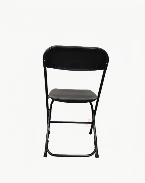 Black outdoor garden Office space School Beach chairs HDPE folding chairs