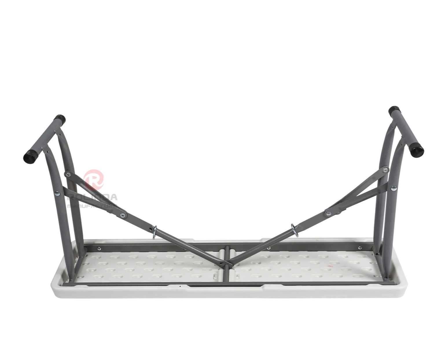 White plastic table Restaurant Camping outdoor durable HDPE folding table