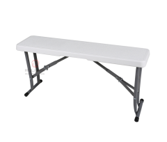 White plastic table Restaurant Camping outdoor durable HDPE folding table