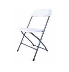 High quality folding beach outdoor office chair White HDPE folding chair