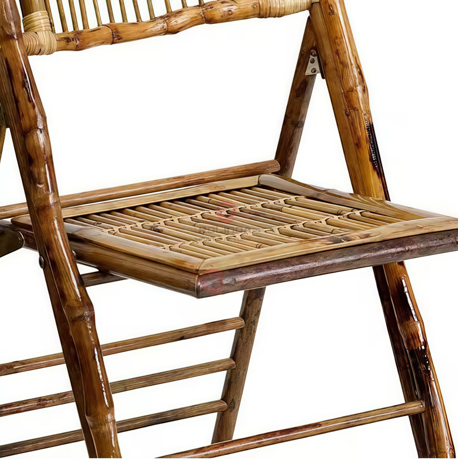 Wooden color outdoor camping wedding banquet bamboo folding chairs