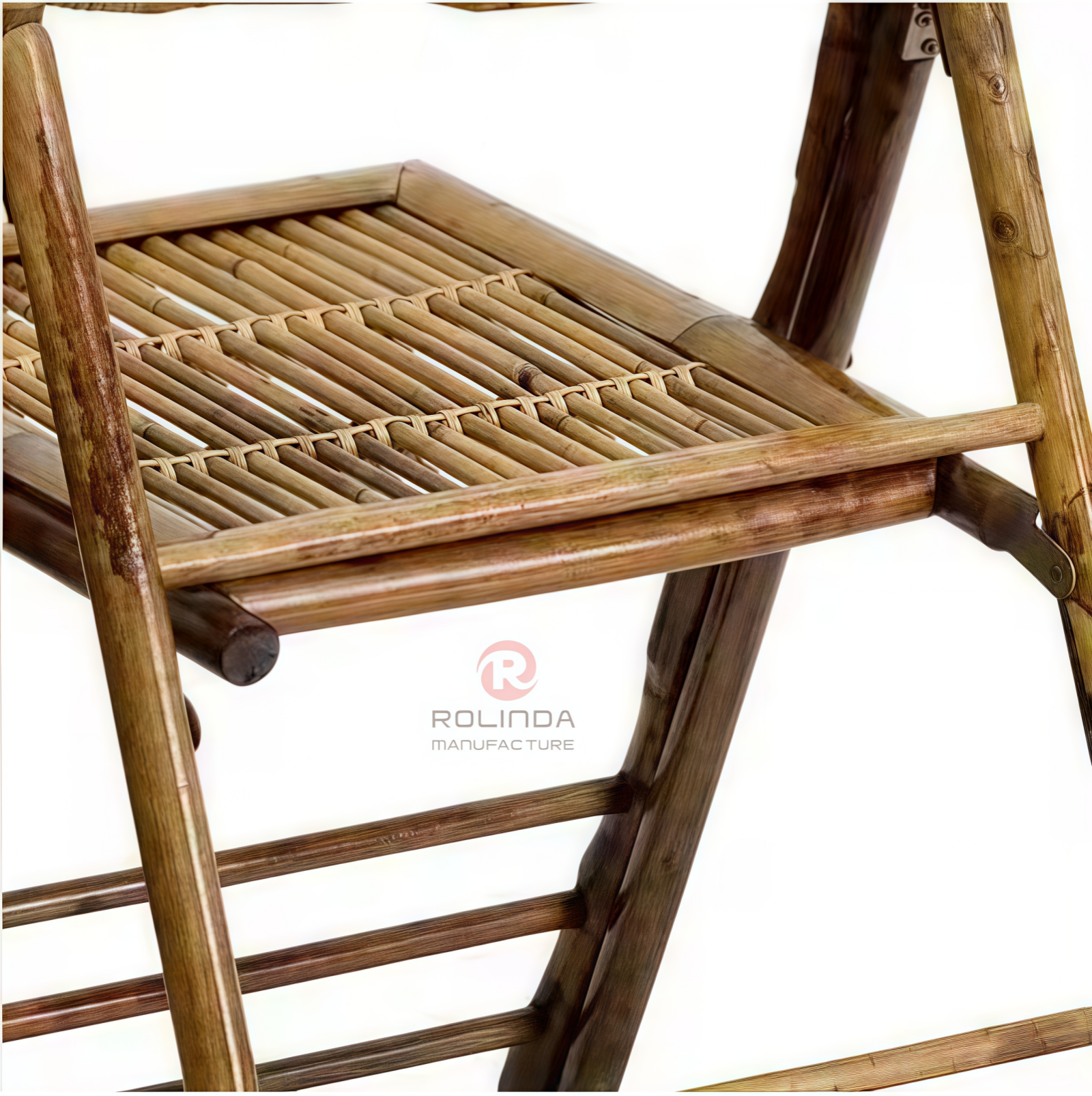 Wooden color outdoor camping wedding banquet bamboo folding chairs