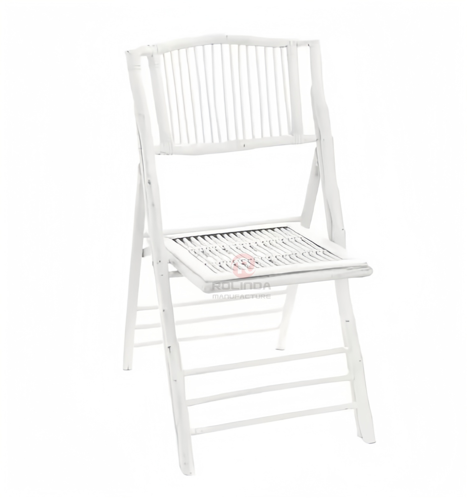 White Wedding Outdoor camping Party Teahouse Restaurant Bamboo folding chairs
