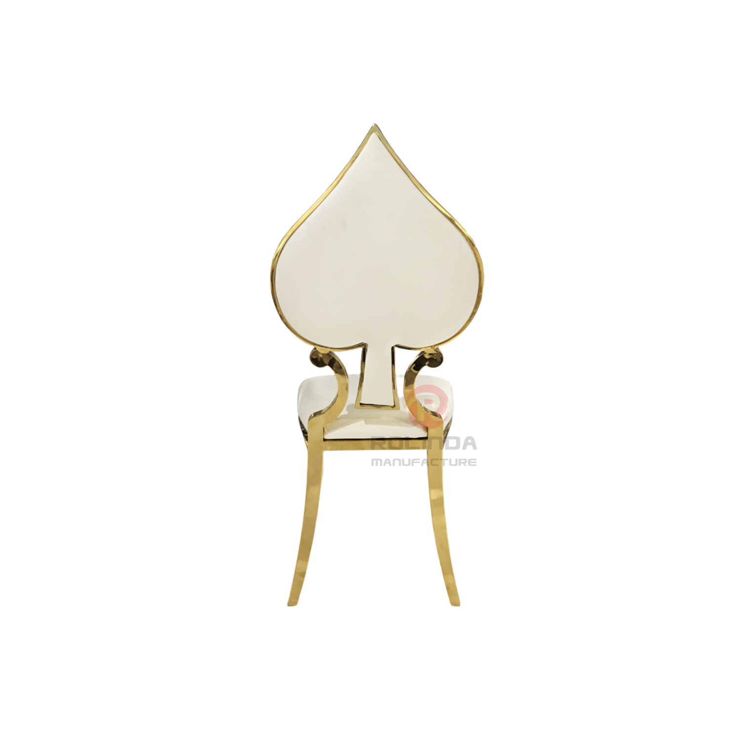 Wholesale Wedding Party Banquet PU Leather Sponge Stainless Steel Chairs