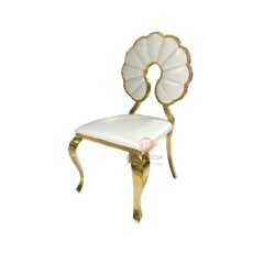 Wholesale Golden Wedding Banquet Restaurant Party Party Chairs Stainless Steel Chairs