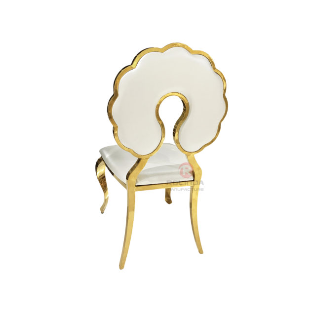 Wholesale Golden Wedding Banquet Restaurant Party Party Chairs Stainless Steel Chairs