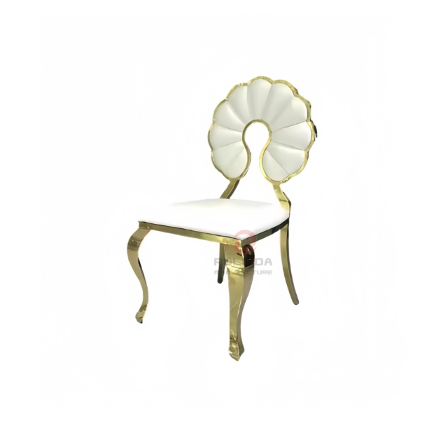 Wholesale Golden Wedding Banquet Restaurant Party Party Chairs Stainless Steel Chairs