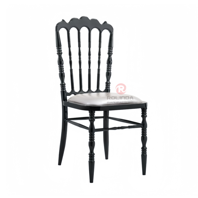 Silver Tiffany PU upholstered Wedding Party Restaurant stainless steel chairs