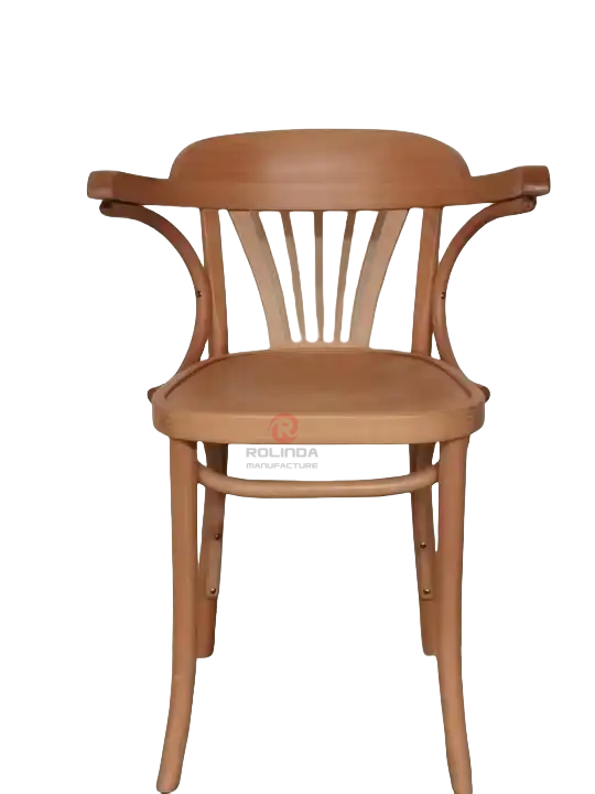 Original wood color corner chair in living room bedroom balcony rattan Solid wood armchairs