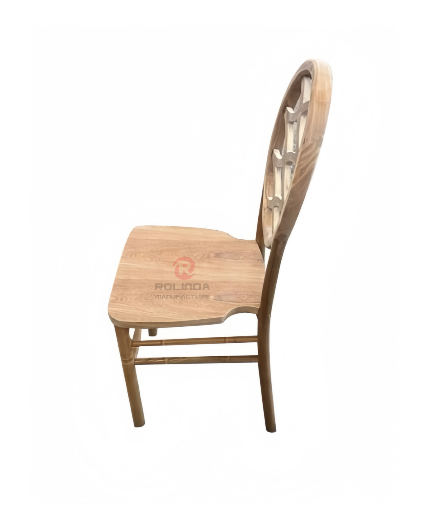 Dark wedding banquet round multi-cross patterned backrest chair Phoenix Chair