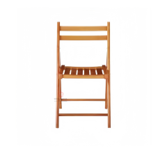 Natural wood color balcony wedding party spliced seat cushion solid wood Yingjin folding chair