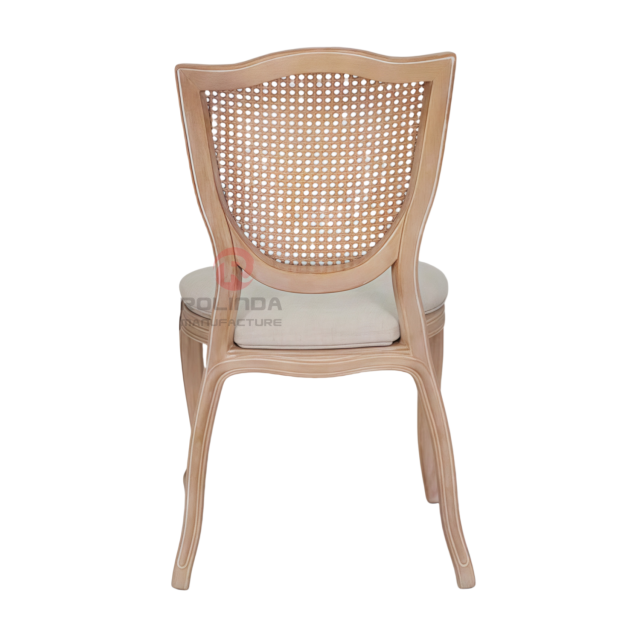 Wood-grain imitation light-colored PP frame grid backrest soft cushion shield chair