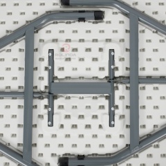 Modern garden courtyard party banquet thick high-density polyethylene plastic board 5Ft HDPE folding table