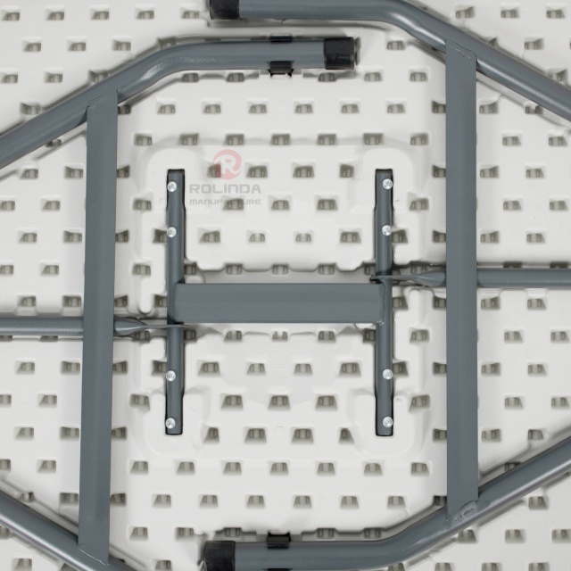 Modern garden courtyard party banquet thick high-density polyethylene plastic board 5Ft HDPE folding table