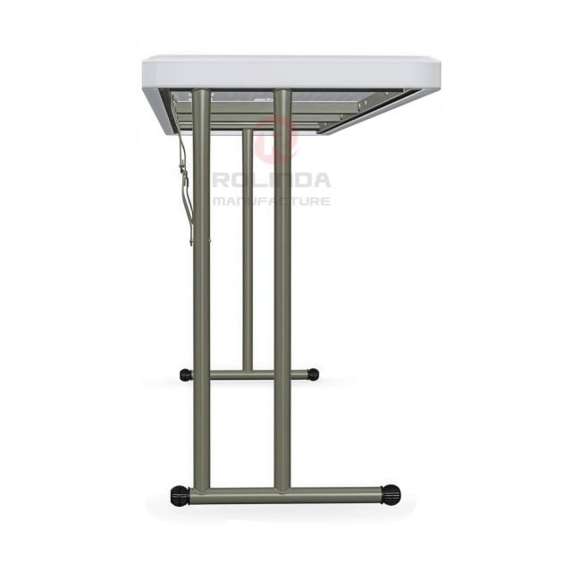 Spacious HDPE Surface with Heavy-Duty Steel Frame 8Ft Conference Folding Table