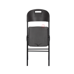 Thick Panel, Sturdy Steel Frame & Space-Saving Design with HDPE Folding Chair