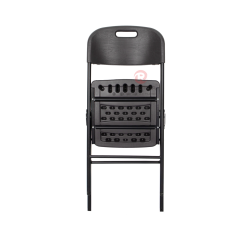 Thick Panel, Sturdy Steel Frame & Space-Saving Design with HDPE Folding Chair