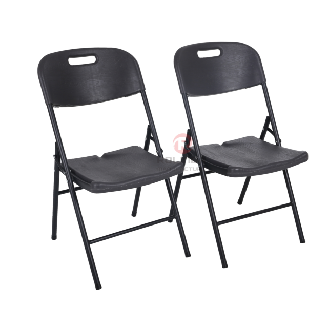 Thick Panel, Sturdy Steel Frame & Space-Saving Design with HDPE Folding Chair