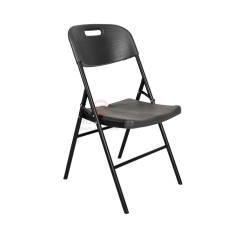 Thick Panel, Sturdy Steel Frame & Space-Saving Design with HDPE Folding Chair