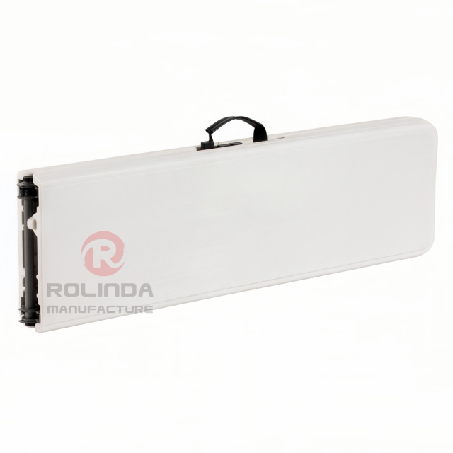 6FT half-folding waterproof outdoor camping patio activity HDPE folding bench