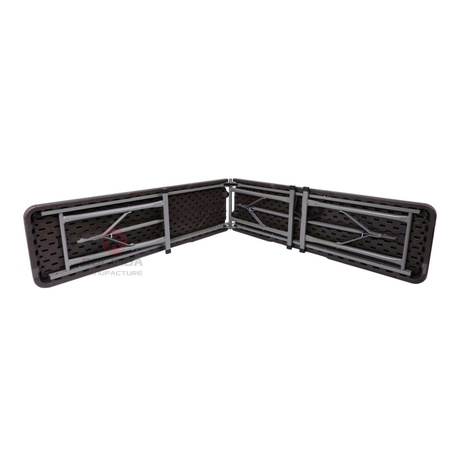 6FT portable folding design HDPE panel coated support HDPE folding bench