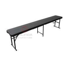 6FT portable folding design HDPE panel coated support HDPE folding bench