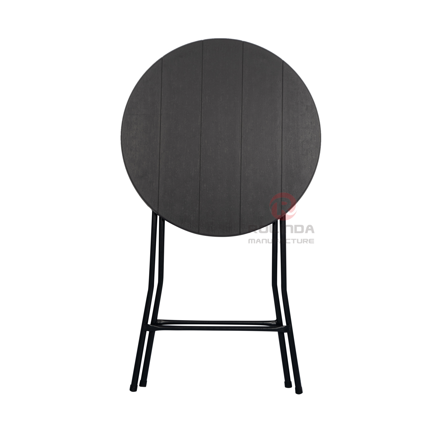 80cm HDPE plastic panel outdoor camping balcony HDPE folding round table