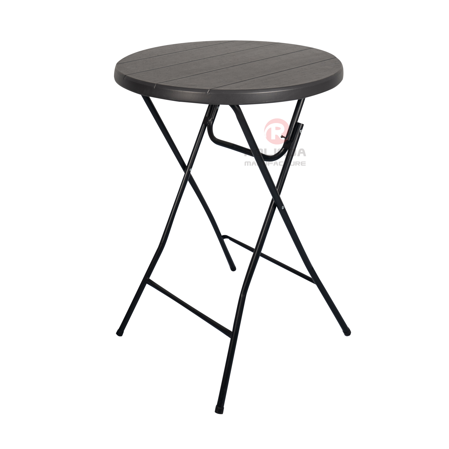 80cm HDPE plastic panel outdoor camping balcony HDPE folding round table