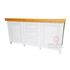Modern Custom Party Gathering Kitchenware Storage Cabinet Solid Wood Buffet Table Buffet Table