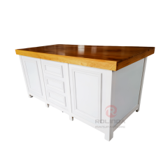 Modern Custom Party Gathering Kitchenware Storage Cabinet Solid Wood Buffet Table Buffet Table