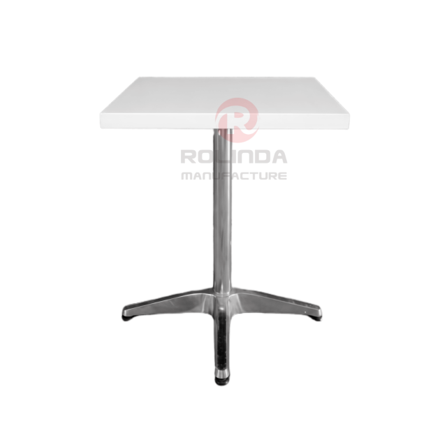 Best 70cm Round Wood Top Metal Leg Space-Saving Bar Bistro High Table Cocktail Table