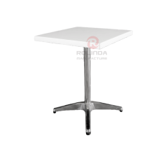 Best 70cm Round Wood Top Metal Leg Space-Saving Bar Bistro High Table Cocktail Table