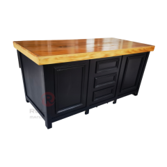 Modern Custom Party Gathering Kitchenware Storage Cabinet Solid Wood Buffet Table Buffet Table