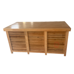 Modern Custom Party Gathering Kitchenware Storage Cabinet Solid Wood Buffet Table Buffet Table