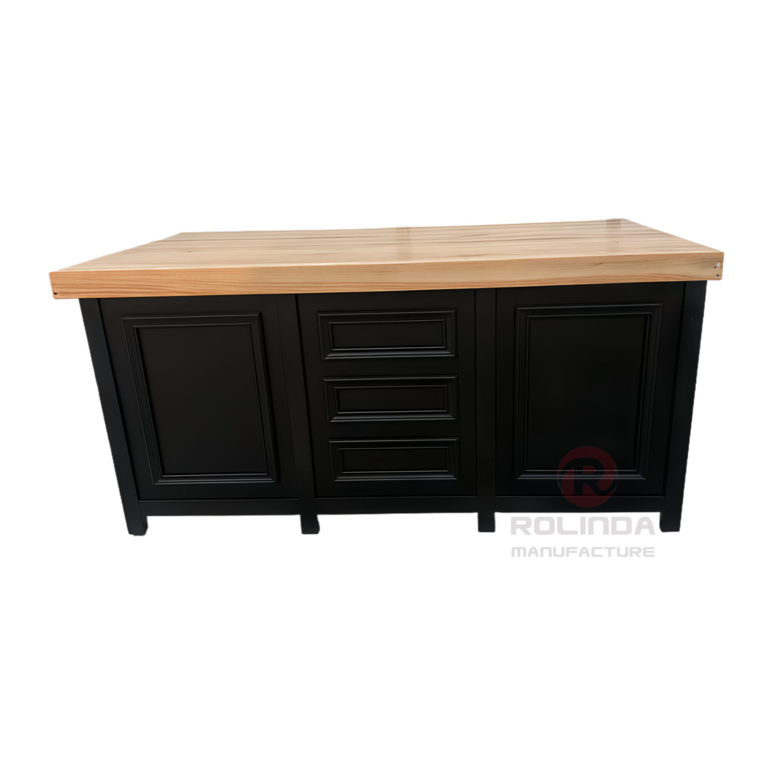 Country-Style European-Style Party Dining Event, Wedding Buffet Table, Customizable Solid Wood Buffet Table