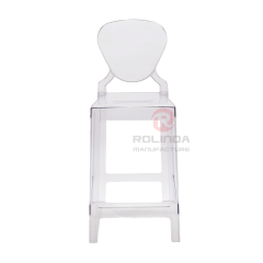 Acrylic Transparent Bar Chair with Strong Load-Bearing Capacity and Popular Online Name Ghost Bar Chair