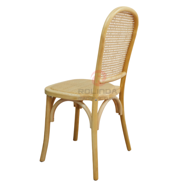 High quality natural rattan hand woven chair