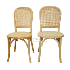 High quality natural rattan hand woven chair
