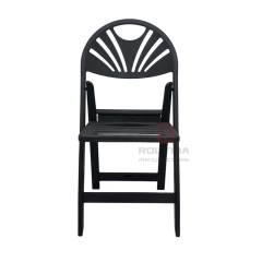 Heavy-Duty Fan Back Folding Chairs | High-Density Stacking Event Seating