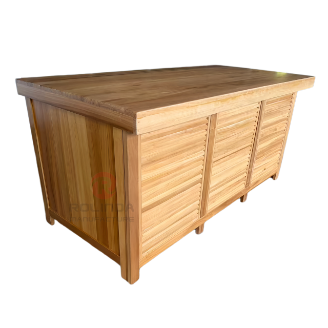 Modular Solid Wood Catering & Buffet Bar Table