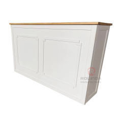Portable Folding Wooden Bar Table & Mobile Catering Desk