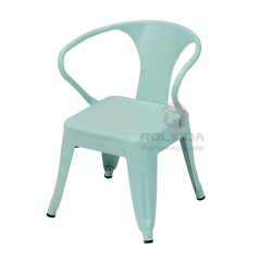 Kids Tolix Steel Armchair Stackable Indoor & Outdoor Chair